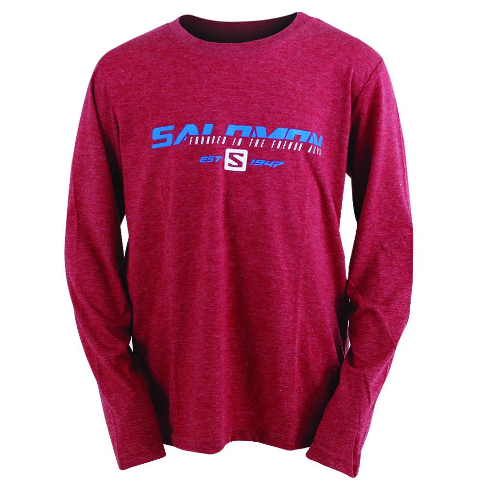 Salomon FAST FORWARD LS M Tops Hombre - Rojas - Colombia (08341-SMKE)